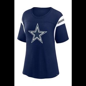 NFL Dallas Women's Logo Short Sleeve T-Shirt Cowboys - Regular